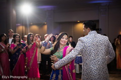Bride and groom sangeet dance. Bride and groom sangeet dance.