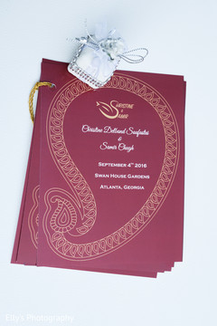 Beautiful Indian wedding invitation. indian fusion wedding,wedding invitation