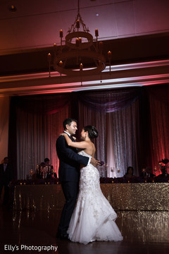 Splendid wedding first dance. indian bride,indian wedding reception,indian wedding photography