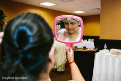 Indian bride getting ready for wedding ceremony Indian bride getting ready for wedding ceremony
