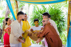 Groom's haldi. Groom's haldi.
