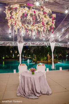 Romantic sweetheart table. Romantic sweetheart table.
