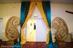 Sangeet entrance decor. Sangeet entrance decor.