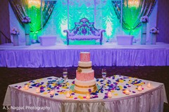 Indian wedding cake table. Indian wedding cake table.