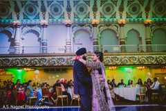 Bride and groom's first dance. Bride and groom's first dance.