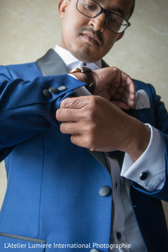 Back and blue tuxedo Back and blue tuxedo