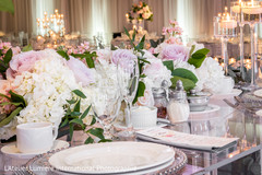White and pink floral decor White and pink floral decor