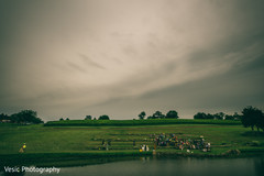 Wedding ceremony at the lake. indian wedding ceremony,outdoor wedding ceremony