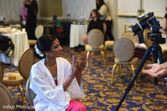 Indian bride getting ready photo session. Indian bride getting ready photo session.