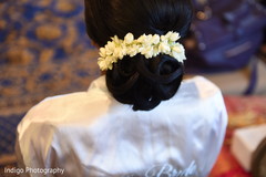 Beautiful Indian bride updo. Beautiful Indian bride updo.