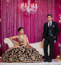 Indian wedding reception fashion. Indian wedding reception fashion.