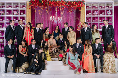 Whimsical Indian wedding party. Whimsical Indian wedding party.