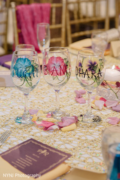 Beautiful customized glasses. Beautiful customized glasses.
