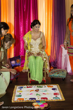 Pre-wedding festivity. lovely family portrait.