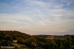 Lovely landscape photography before wedding ceremony
