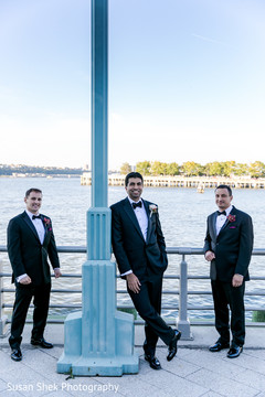 Indian groom and groomsmen. Indian groom and groomsmen.