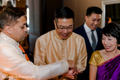 Indian fusion wedding ceremony. indian wedding photography,pre--wedding celebration,fusion indian wedding