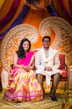 Indian couple photography at sangeet ceremony indian groom fashion,indian groom shoes,indian bride fashion
