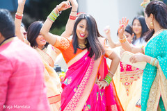 Colorful Hindu wedding celebration Colorful Hindu wedding celebration