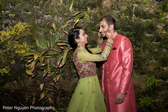 Lovely bride and groom portrait Lovely bride and groom portrait