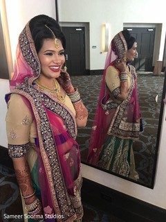 Indian bride fashion. indian bride,getting ready,indian bride fashion