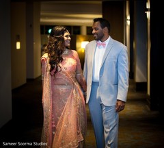 Maharani and Maharajah wedding portrait. india bride,indian groom,indian wedding photography,reception fashion