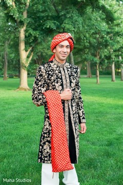 Indian groom outdoor photography before wedding ceremony Indian groom outdoor photography before wedding ceremony