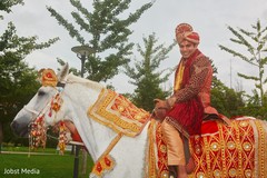 Indian groom ready for the big day. Indian groom ready for the big day.