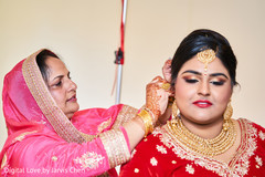 Indian bride getting ready Indian bride getting ready