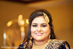 Indian bride hair and makeup indian bride,bridal jewelry,haar,tikka hindu hair ornament