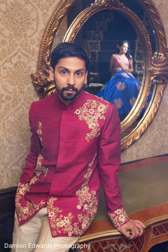 Lovely indian couple photography after sangeet ceremony Lovely indian couple photography after sangeet ceremony
