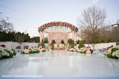 Beautiful mandap photography at wedding ceremony Beautiful mandap photography at wedding ceremony