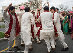 Indian groomsmen having a good time before wedding ceremony Indian groomsmen having a good time before wedding ceremony