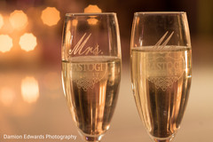 Indian couple champagne glasses photography indian wedding reception photography,indian wedding gallery,catering