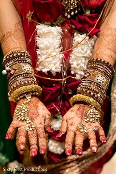 Dazzling Indian bridal bangles. Dazzling Indian bridal bangles.