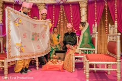 Indian bride waiting for the groom. Indian bride waiting for the groom.