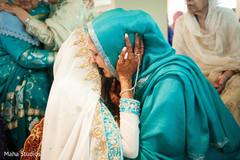 Heart touching bride's pre wedding ceremony. Heart touching bride's pre wedding ceremony.