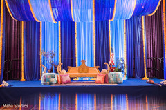 Contemplate this adorable draped stage. Contemplate this adorable draped stage.