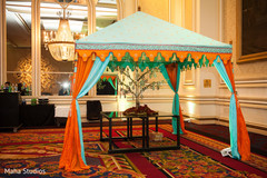 Stunning decorative indoors tent. Stunning decorative indoors tent.