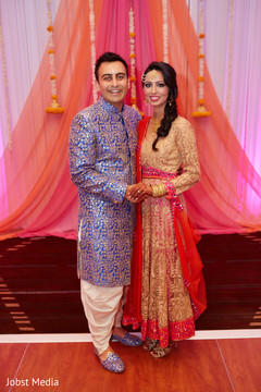 Indian couple photography at sangeet ceremony Indian couple photography at sangeet ceremony