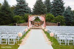 All set for indian wedding ceremony mandap,indian wedding ceremony floral and decor,indian wedding planning and design
