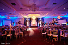 Lovely decor at indian wedding reception mandap,indian wedding gallery,table centerpieces
