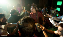 Indian wedding reception party
