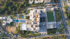 Astonishing view indian wedding photographer,indian wedding aerial photo,outdoor indian wedding photography