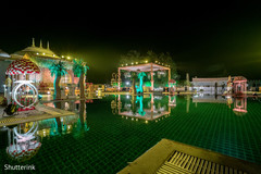 Amazing outdoor indian wedding indian wedding,poolside indian wedding,wedding floral and decor
