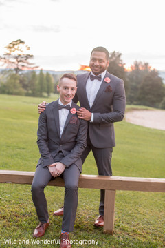 Exquisite natural inspired same sex Indian wedding photo. Exquisite natural inspired same sex Indian wedding photo.