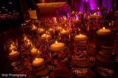 Romantic wedding reception decor indian wedding reception decor,candle decor,indian wedding decor