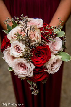 Indian bridesmaids bouquet Indian bridesmaids bouquet