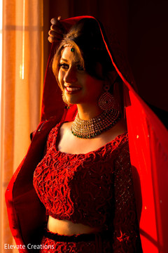 Indian bride portrait. Indian bride portrait.