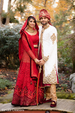 Indian couple looking like royals. indian wedding photography,indian bridal fashion,indian groom fashion